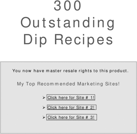 Product picture 300 Outstanding Dip Recipes